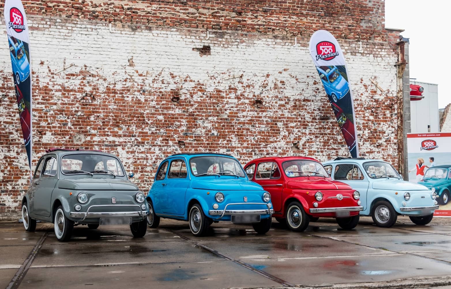 Fiat 500 Passion exposition