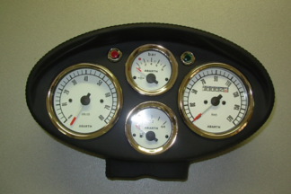 Compteur Abarth (adaptable sur Fiat 500 avec compteur rond)