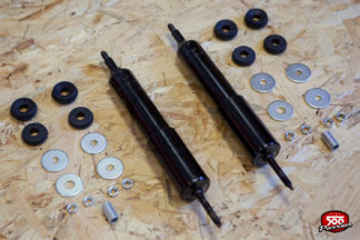 Amortisseur arrière avec rondelles caoutchouc (la paire)