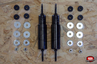 Amortisseur avant avec rondelles caoutchouc (la paire)