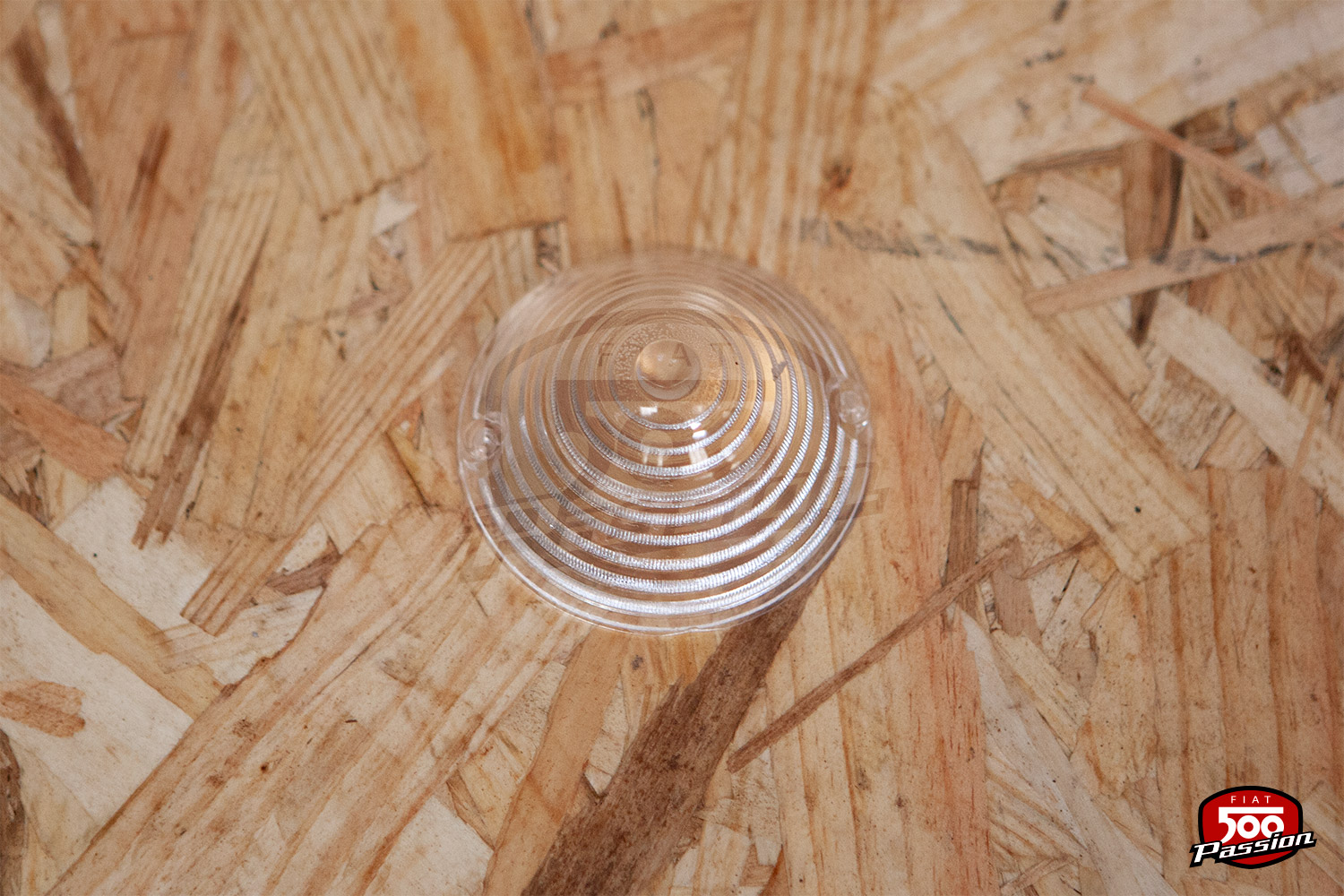 Cabochon de feu de position et direction blanc 500 D