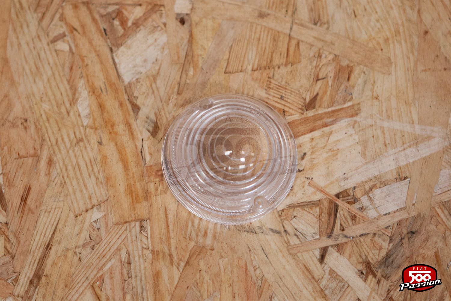 Cabochon de feu de position et direction blanc F/L