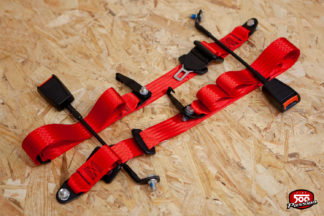 Ceinture de sécurité - Spécial Fiat 500 - Rouge