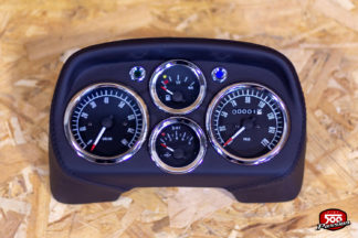 Compteur Abarth (adaptable Fiat 500 avec compteur rectangulaire)