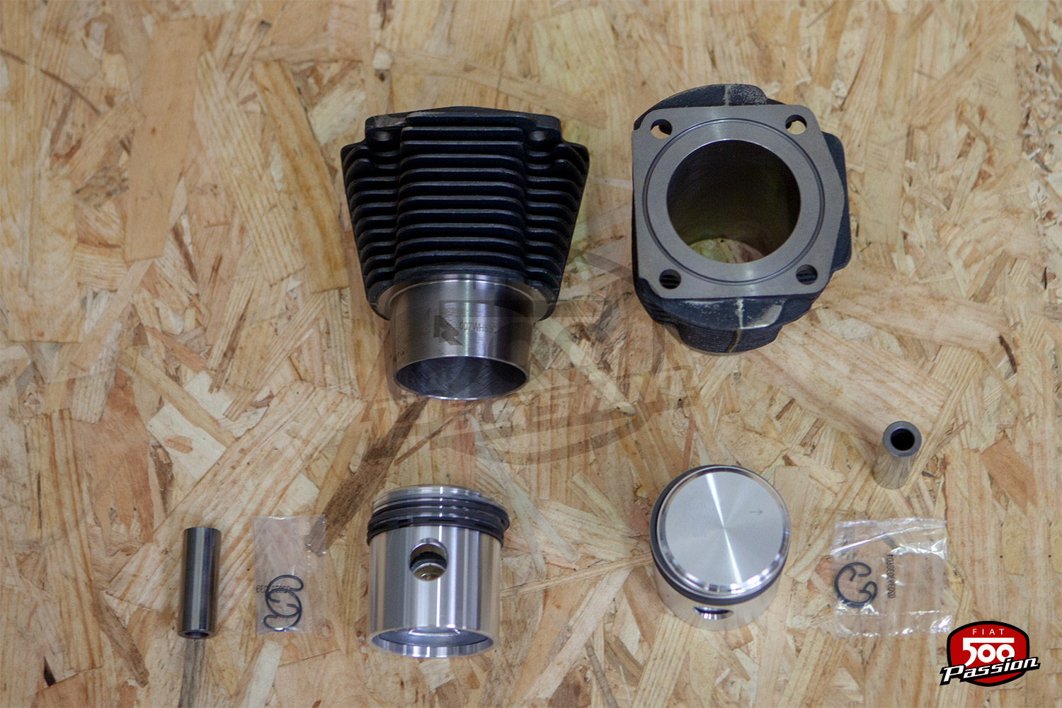 Cylindre piston segments 500 cm3 (la paire)