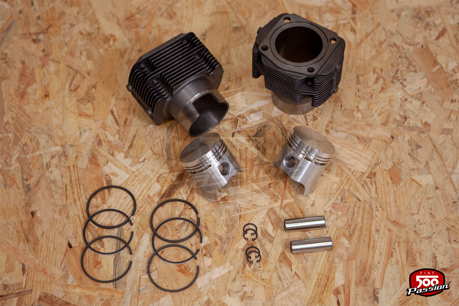 Cylindre piston segments 600 cm3 (la paire)