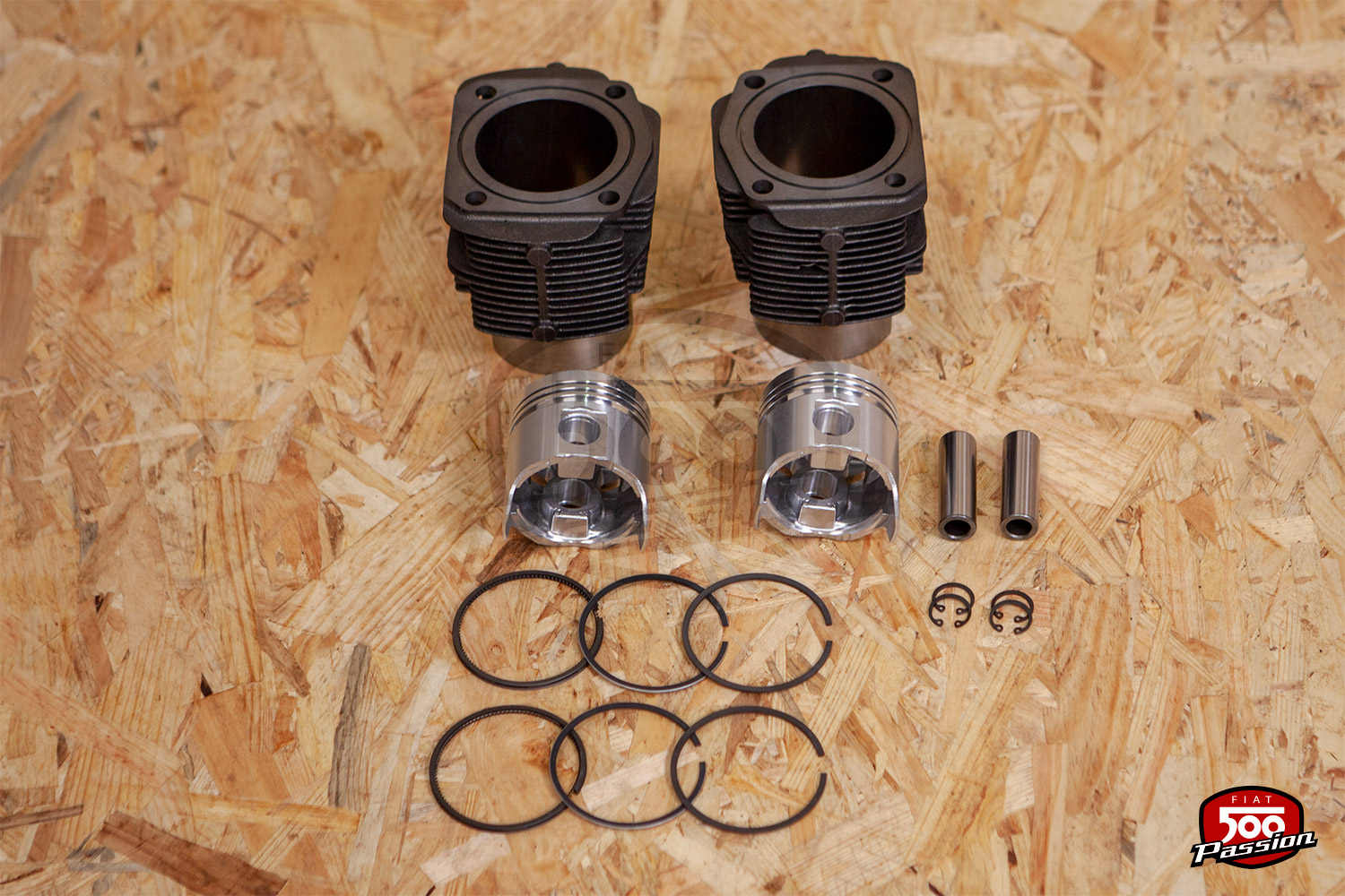 Cylindre piston segments 650 cm3 (la paire)