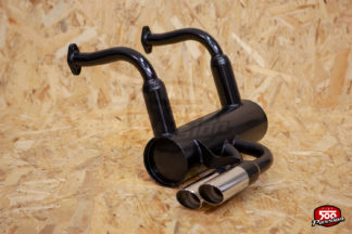 Échappement sport 500 2 sorties chromées avec joints