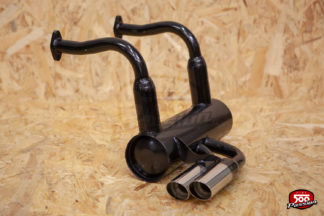 Échappement sport 500 R/126 2 sorties chromées avec joints