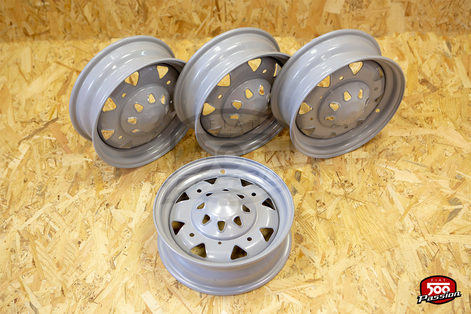 Jante acier Abarth 500 (le jeu de 4) – Image 4