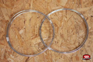 Jeu baguettes de gouttière chromé 500 L