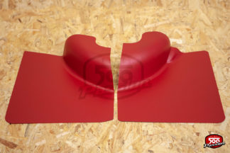 Jeu de garniture panneau arrière (la paire) rouge 500 F