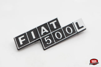 Monogramme arrière "Fiat 500 L" en pvc avec agrafes