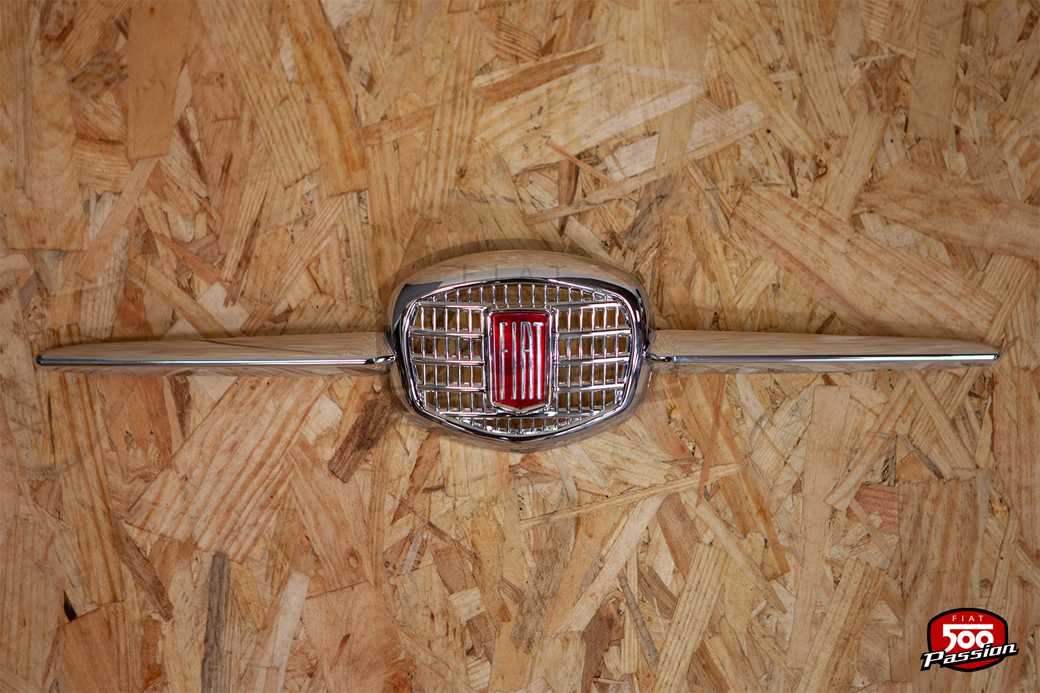 Monogramme face avant "Fiat 500 F" en pvc avec agrafes – Image 3