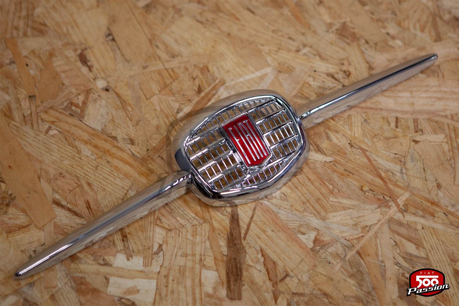 Monogramme face avant "Fiat 500 F" en pvc avec agrafes