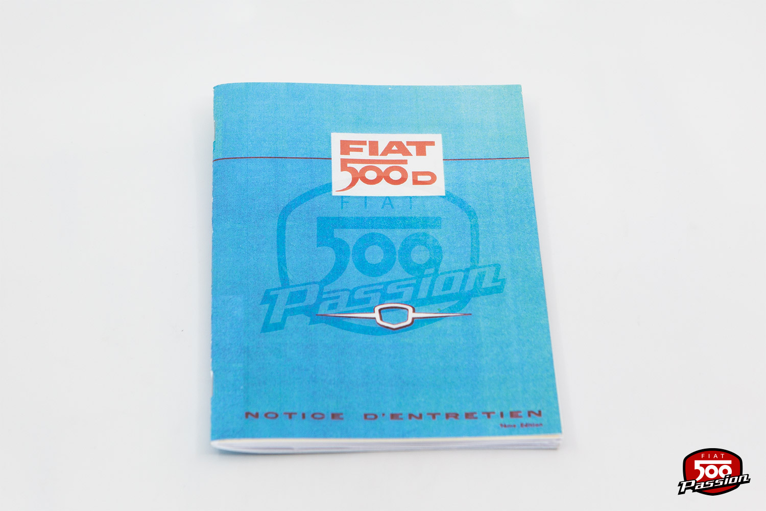Notice d'entretien Fiat 500 D