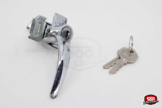 Poignée de capot alu avec serrure