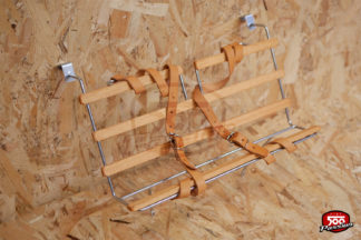 Porte bagages - Peint - Bois, avec sangles