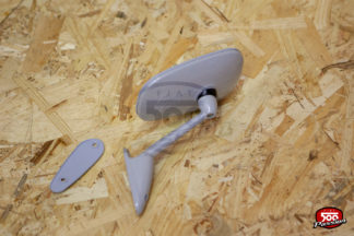 Rétroviseur couleur gris rectangulaire à visser sur carrosserie