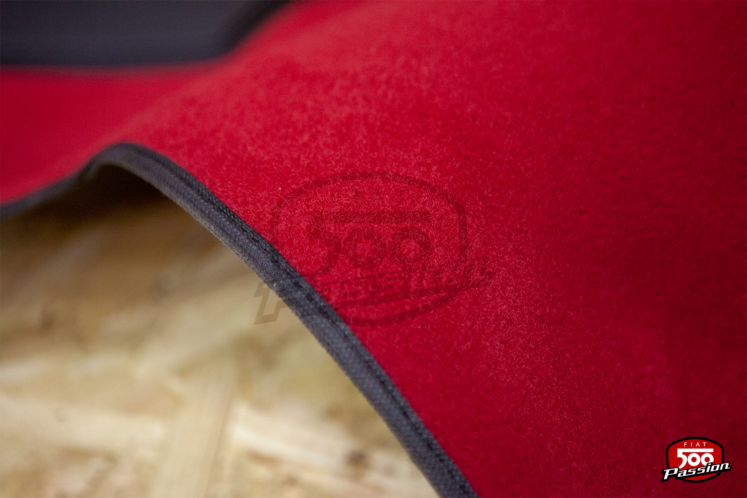 Tapis moquette 500 L rouge – Image 2