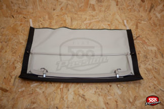Capote complète pour Fiat 500 D coloris noir (courte)