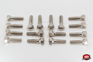 Vis longue conique de jante - Kit 16 pièces