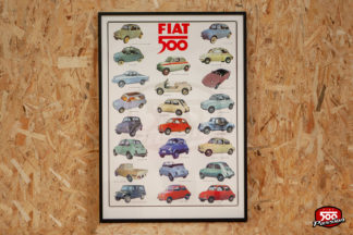 Affiche Fiat 500