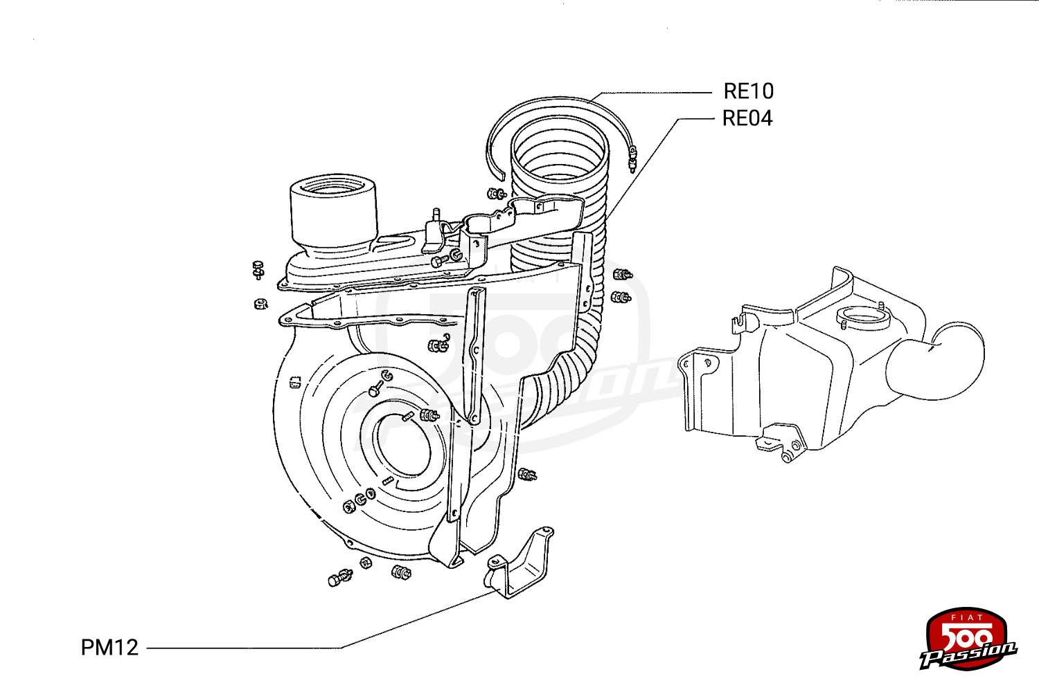 Déflecteur sous moteur coté turbine – Image 2
