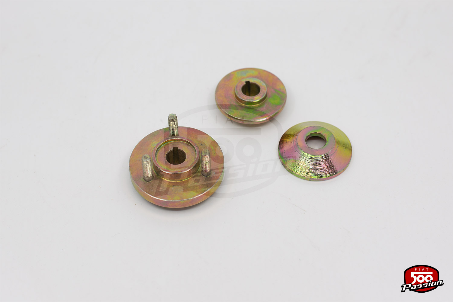 Moyeu et entretoise de dynamo pour Fiat 500