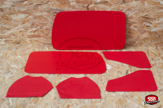 Panneaux intérieur complet pour 500 D - rouge (6 pièces)