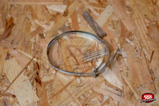 Collier de serrage du tube de prise d’air