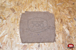 Revêtement en jute assise siège avant