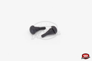 Tampons caoutchouc arrière capot (la paire)