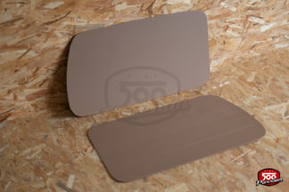 Panneau de porte 500 D noisette (la paire)