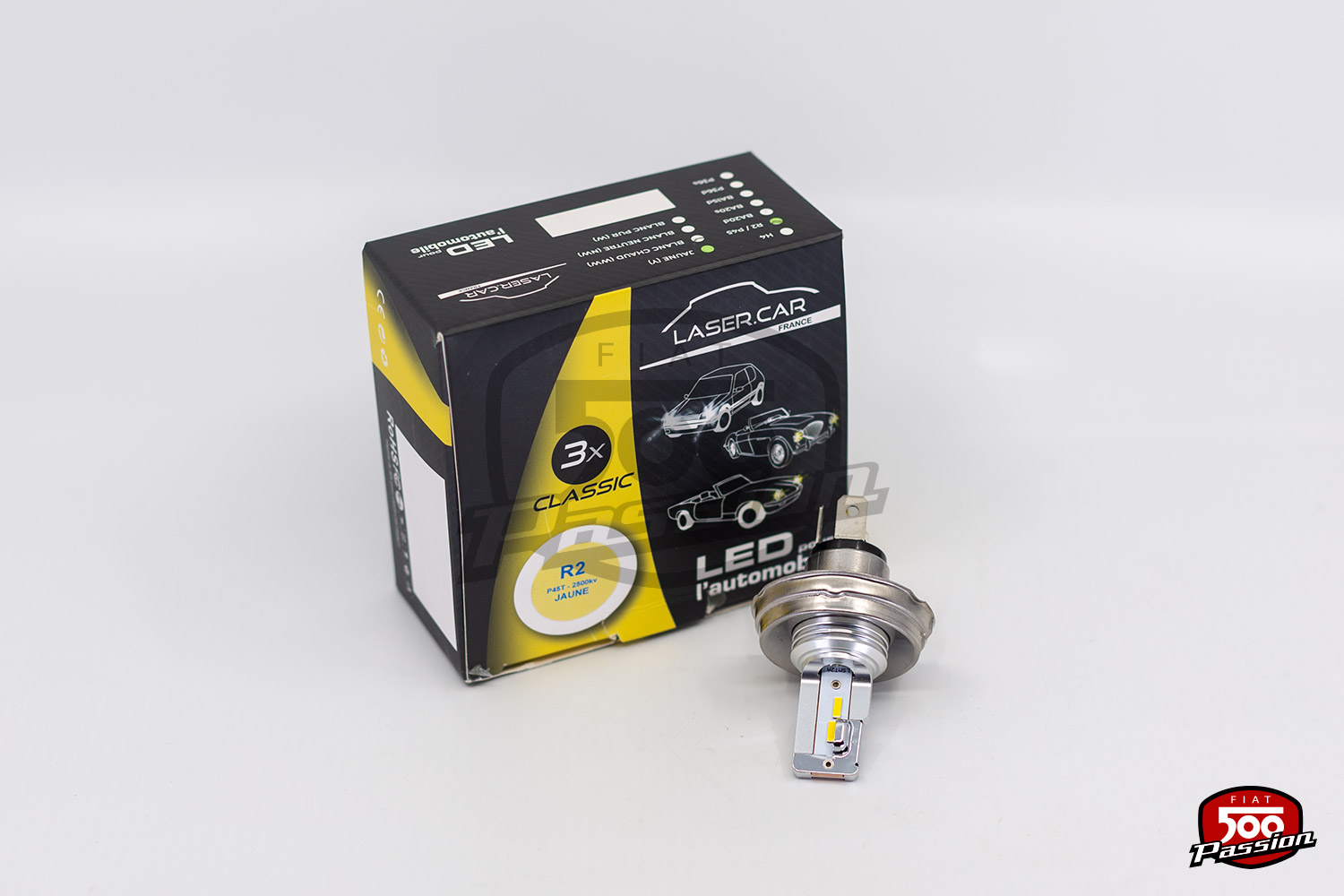 Kit ampoules LED de phare avant (jaune)