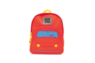 Sac à dos enfant Fiat 500 - rouge