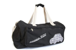 Sac de voyage vintage en toile Fiat 500