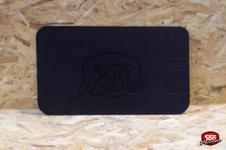 Panneau de porte 500 R (la paire) noir