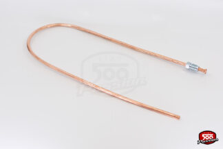 Tube rigide métal du bocal au maitre cylindre pour 500 D