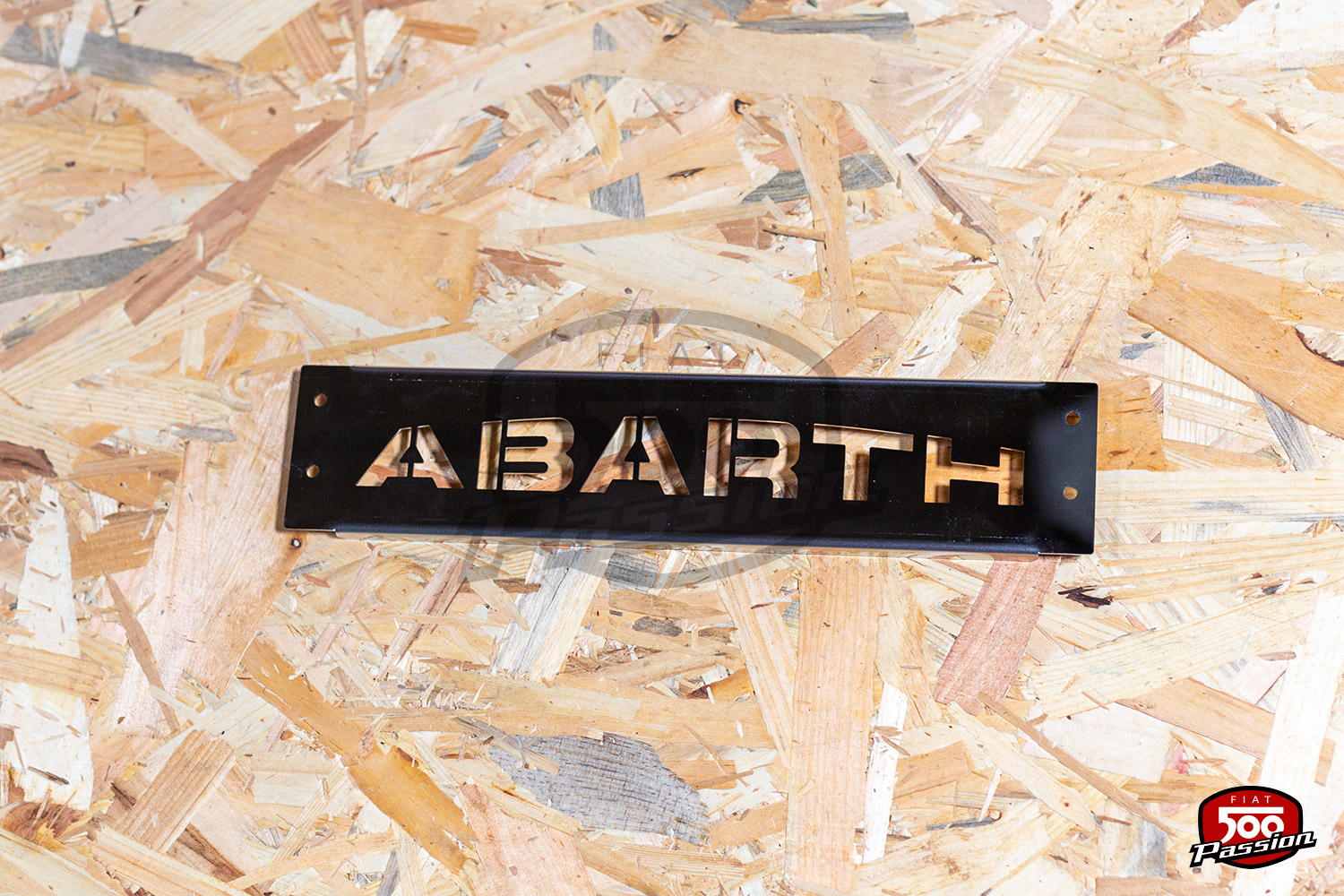 Grille d'aération chromée ABARTH v2